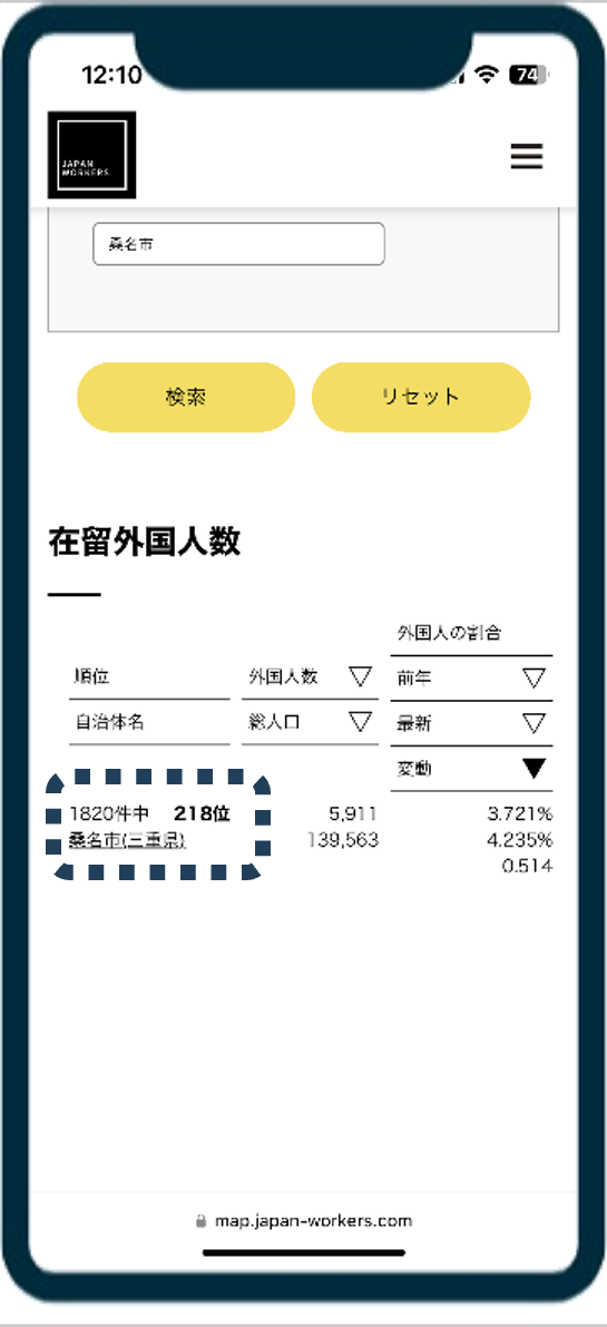 在留外国人の便利マップ14